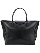 Lancaster Logo Shopper Tote - Black