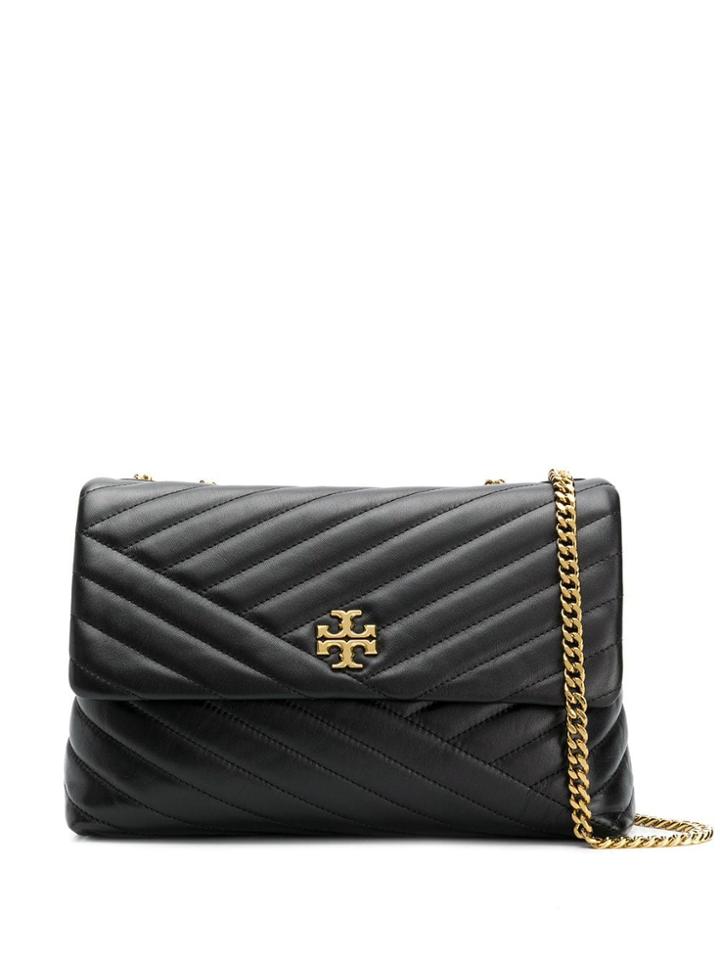 Tory Burch Quilted Shoulder Bag - Black