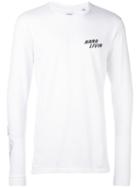 Edwin 'hard Livin' T-shirt, Men's, Size: Large, White, Cotton