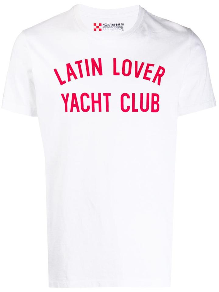 Mc2 Saint Barth Lover Yacht T-shirt - White