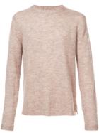 Saturdays Nyc Crew Neck Jumper - Brown