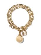 Tiffany & Co 18kt Yellow Gold Tiffany City Hardwear Wrap Bracelet -