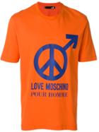 Love Moschino Pour Homme T-shirt - Yellow & Orange