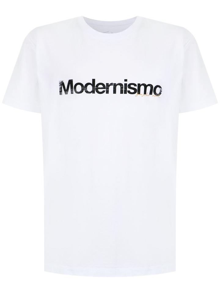 Osklen 'modernismo' Print T-shirt - White