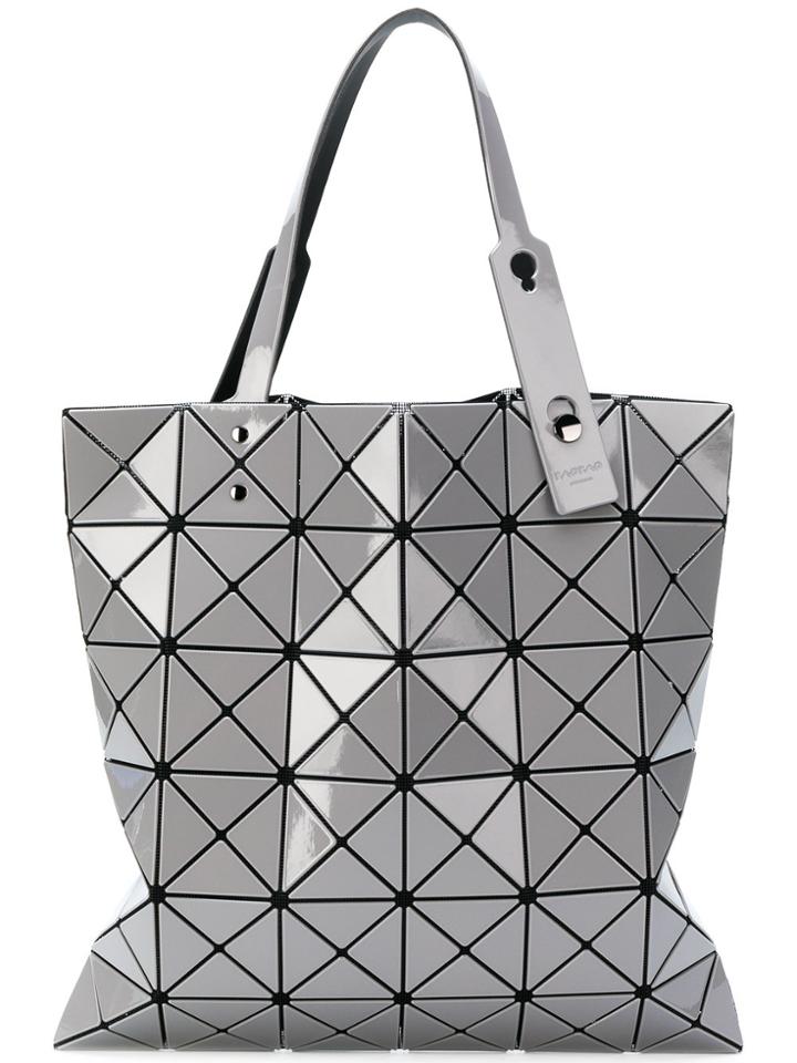 Bao Bao Issey Miyake Geometric Tote Bag - Grey