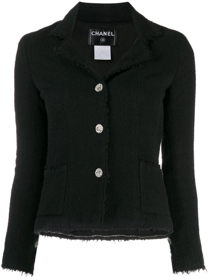 Chanel Pre-owned 2004 Fitted Jacket - Black