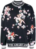 Dolce & Gabbana Angel Print Sweatshirt - Black