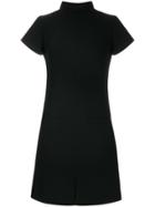 Courrèges High Neck Dress - Black