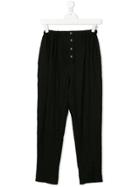 Little Creative Factory Kids Button-up Trousers - Black