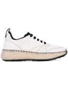 Tod's 'running Raffia' Trainers - White