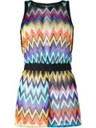 Missoni 'wave' Chevron Knit Romper