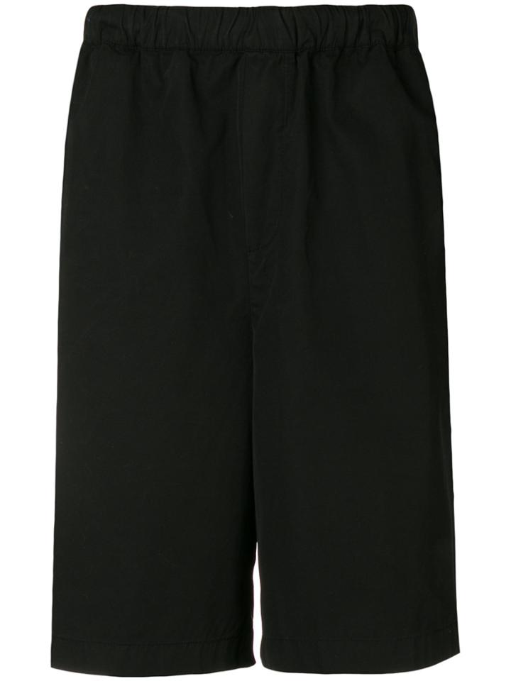 Mcq Alexander Mcqueen Casual Oversized Running Shorts - Black