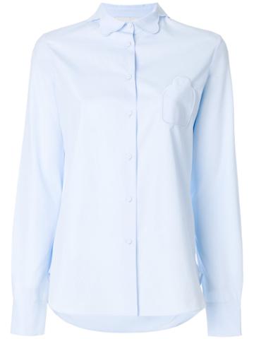 Pardens Front Pocket Shirt - Blue