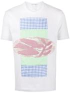 Comme Des Garçons Shirt Multi Patch Short Sleeve T-shirt - White