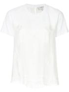 Sea Lace Inserts T-shirt - White