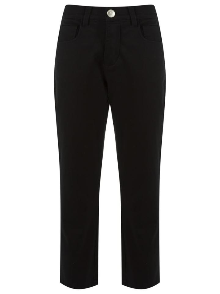 Uma Raquel Davidowicz 'gema' Trousers, Women's, Size: 40, Black, Cotton/spandex/elastane