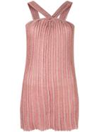 Missoni Striped Pattern Knit Top - Pink