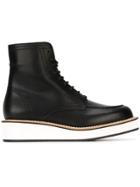 Givenchy Lace-up Ankle Boots - Black