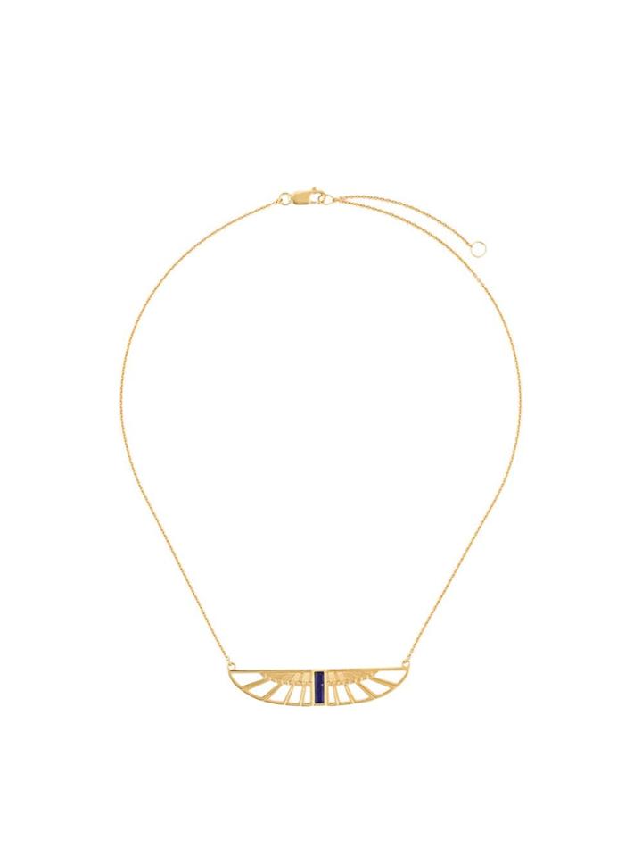 Rachel Jackson Wings Of Freedom Statement Necklace - Gold