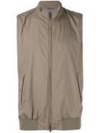 Herno - Classic Gillet - Men - Polyamide/polyester/spandex/elastane/viscose - 54, Brown, Polyamide/polyester/spandex/elastane/viscose