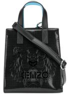 Kenzo Patent Shopping Bag - Black