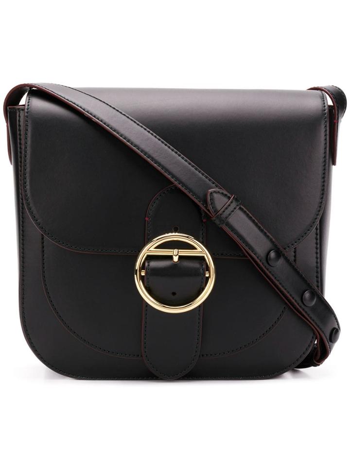 Joseph Classic Ring Crossbody Bag - Black