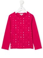 Kenzo Kids 'eiffel Tower' T-shirt, Girl's, Size: 12 Yrs, Pink/purple