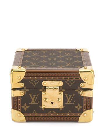 Louis Vuitton Pre-owned Logo Print Watch Case - Brown