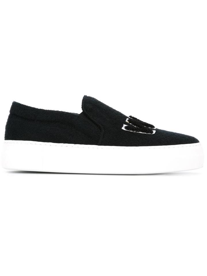 Joshua Sanders 'we Love' Slip-on Sneakers
