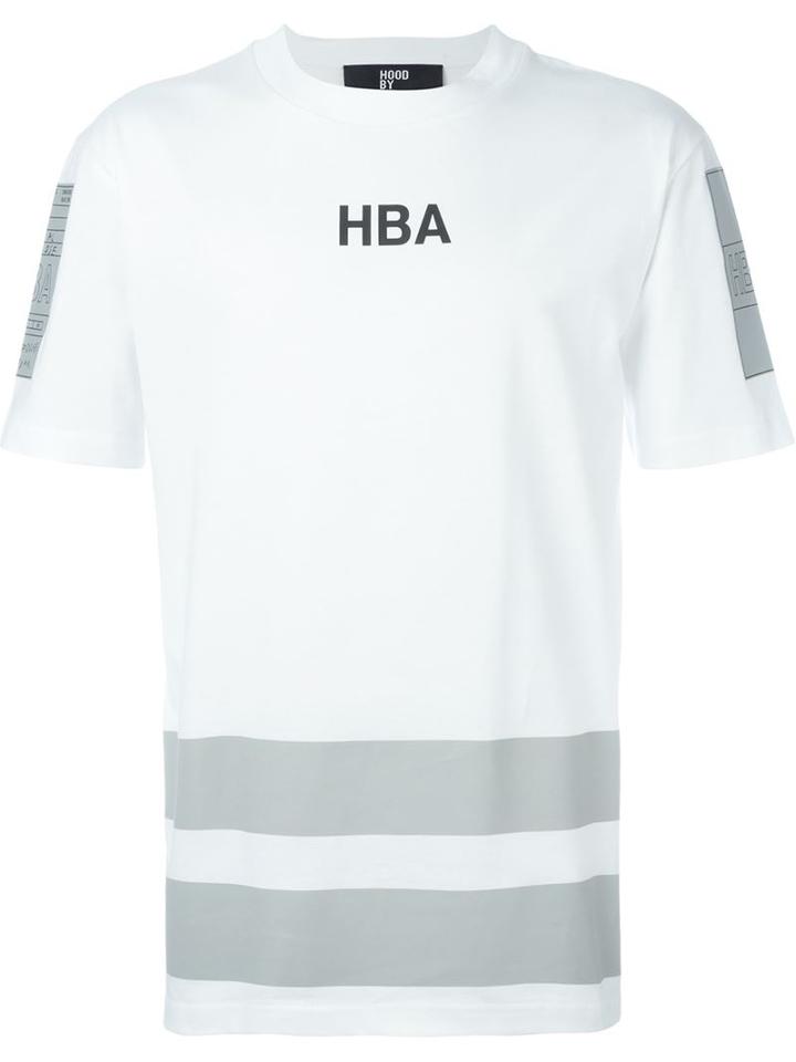 Hood By Air Stripe Print Detail T-shirt