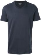 Majestic Filatures Round Neck T-shirt, Men's, Size: Large, Blue, Cotton