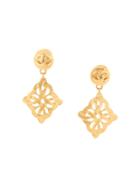 Chanel Pre-owned 1997 Spring Earrings - Gold