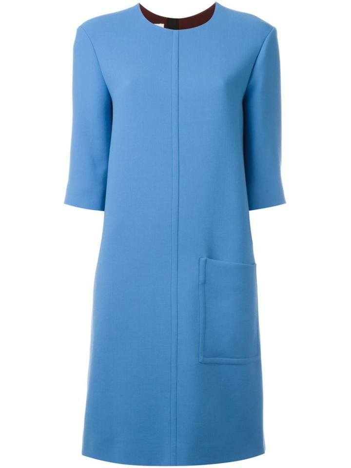 Marni Patch Pocket Shift Dress