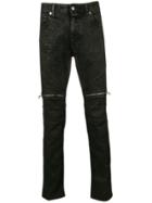Just Cavalli Zip-detail Skinny Jeans - Black