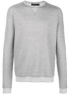 Ermenegildo Zegna Fine Knit Sweater - Grey