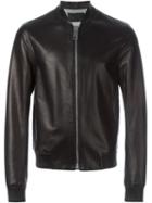 Les Hommes Zip Up Bomber Jacket
