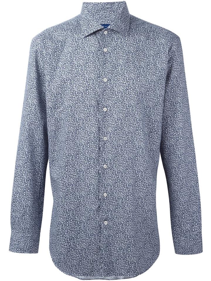 Etro Floral Print Button Down Shirt