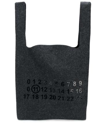 Maison Margiela Number 11 Tote Bag - Grey