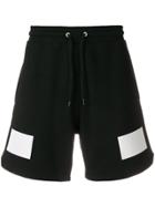 Givenchy Contrast Print Shorts - Black