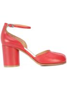 Maison Margiela Tabi Pumps - Red