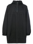 Yuiki Shimoji Hooded Oversized Parka - Black