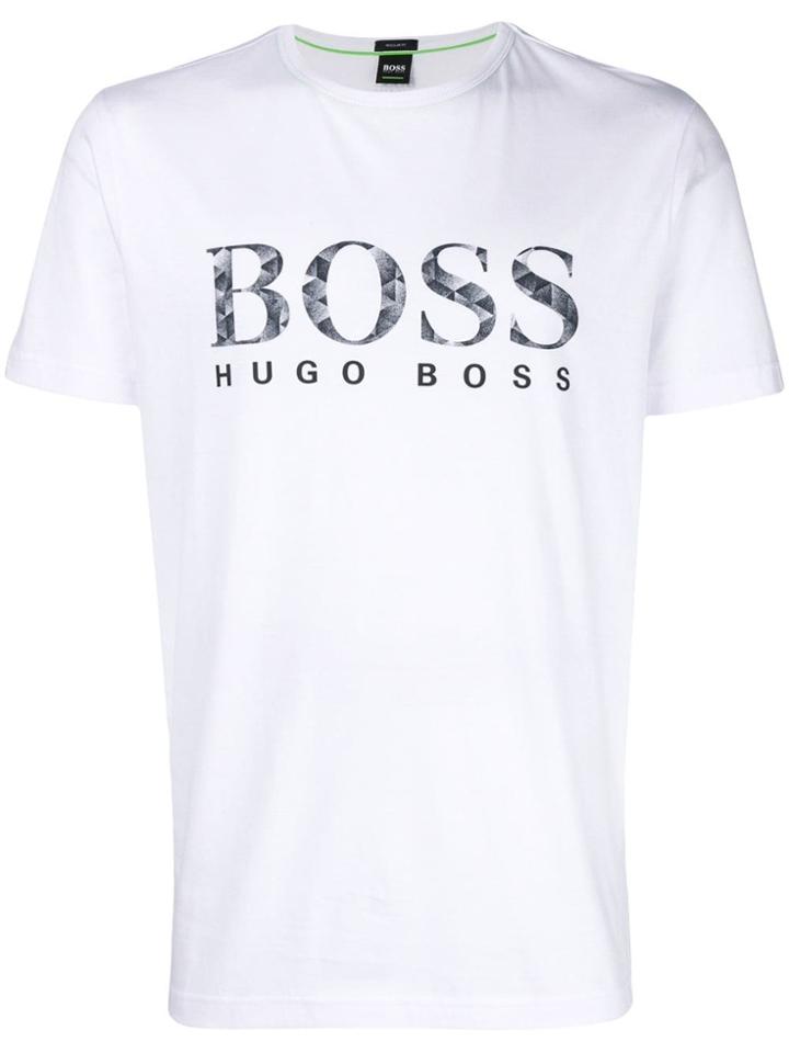 Boss Hugo Boss Logo Printed T-shirt - White