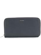 Acne Studios Fluorite S Continental Wallet - Blue