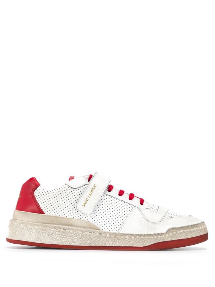 Saint Laurent Low-top Sneakers - White