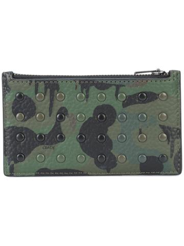 Coach Wild Beast Card Case - Green