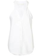 Dion Lee Twist Shoulder Shirt - White