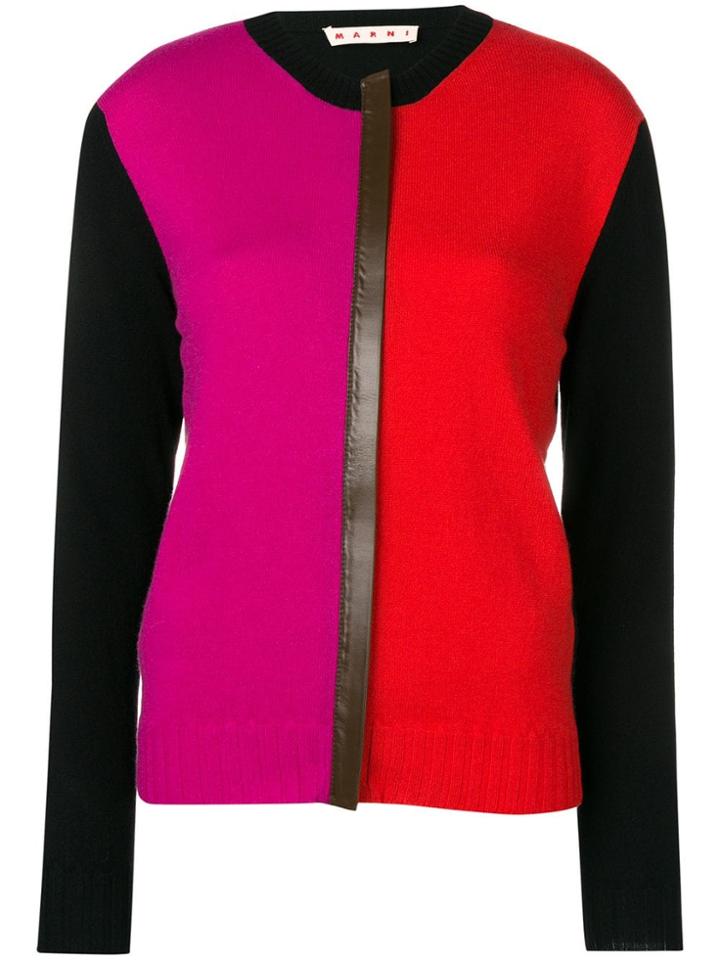 Marni Zipped Cardigan - Black