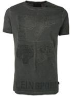 Plein Sport Embossed T-shirt - Grey