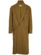 H Beauty & Youth Single-breasted Coat - Green