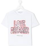 Patrizia Pepe Junior Love Dreamer T-shirt - White